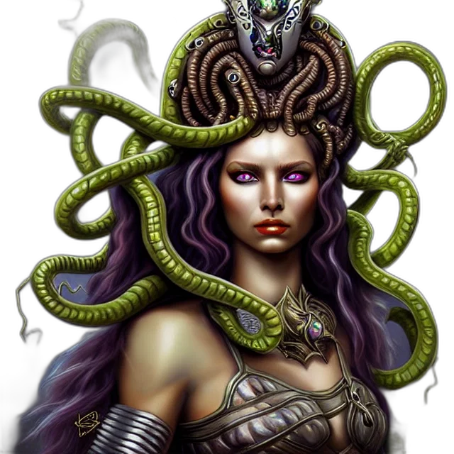 creature, jewelry, crown, fantasy art transparent PNG cut-out