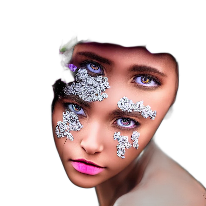 mask, face, jewelry, crown transparent PNG cut-out