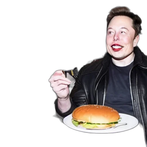 food, jacket, elon, musk transparent PNG cut-out