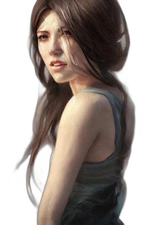 face, hair, dress, hat transparent PNG cut-out