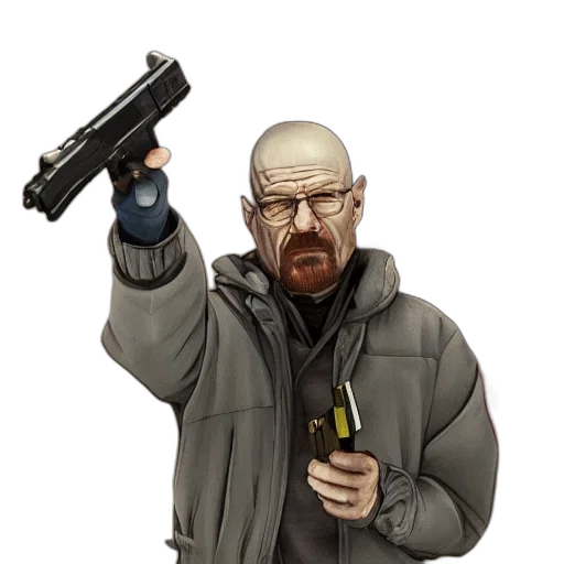 weapon, jacket, staff, concept art transparent PNG cut-out