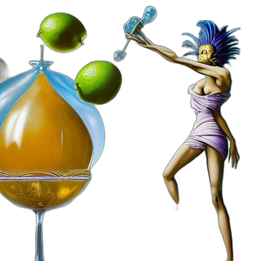 food, concept art, fantasy art, 3d render transparent PNG cut-out