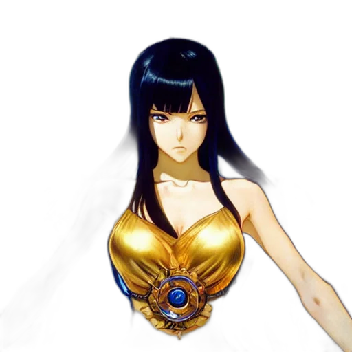 dress, jewelry, fantasy art, concept art transparent PNG cut-out