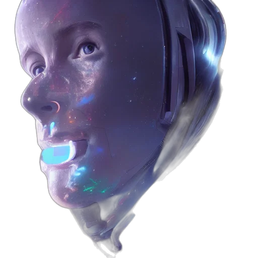 robot, mask, face, jewelry transparent PNG cut-out