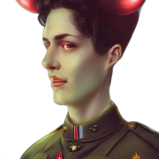 face, staff, crown, jacket transparent PNG cut-out