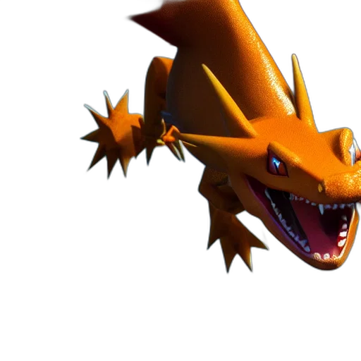 dragon, creature, animal, staff transparent PNG cut-out