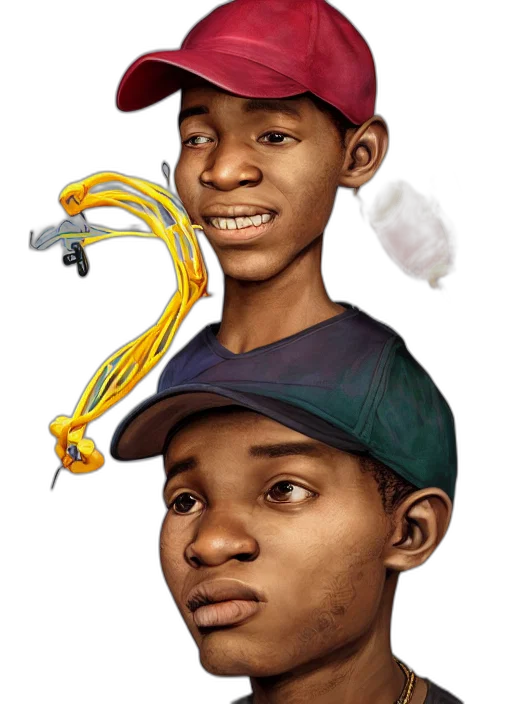 hat, face, staff, crown transparent PNG cut-out