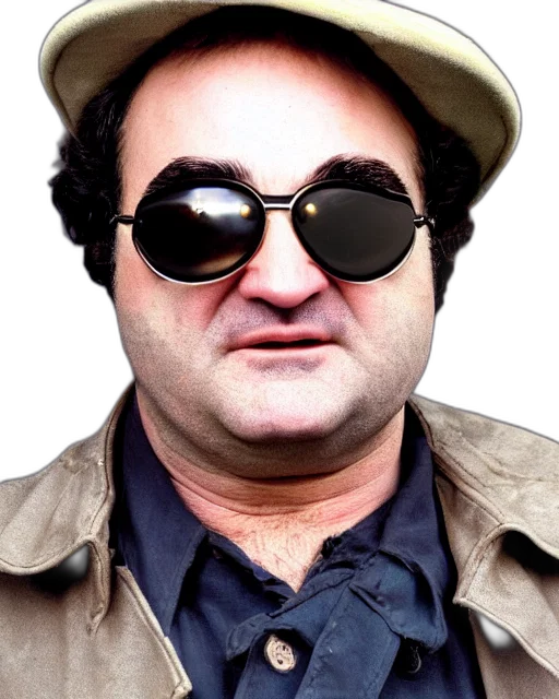 hat, face, jacket, staff transparent PNG cut-out