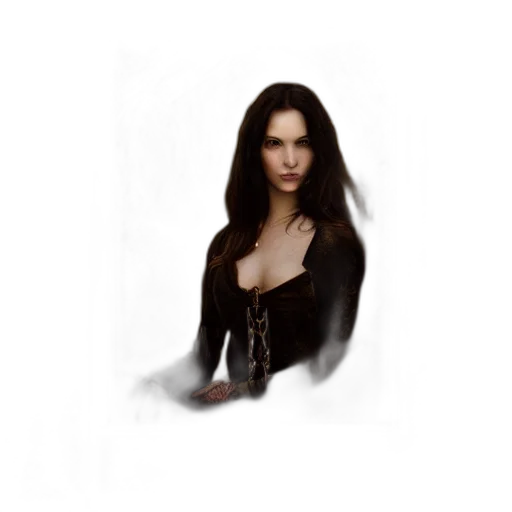 dress, jacket, jewelry, weapon transparent PNG cut-out