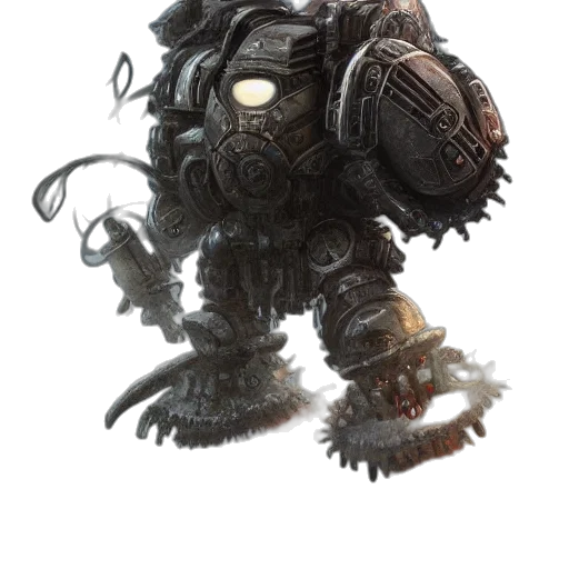 creature, robot, weapon, dragon transparent PNG cut-out