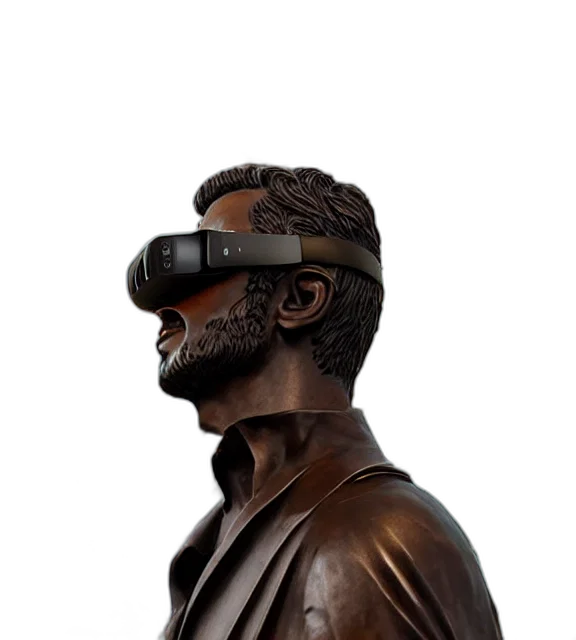 mask, face, staff, 3d render transparent PNG cut-out