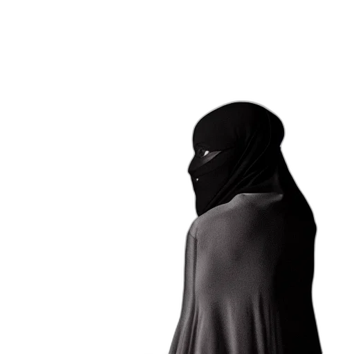 mask, dress, jacket, hat transparent PNG cut-out