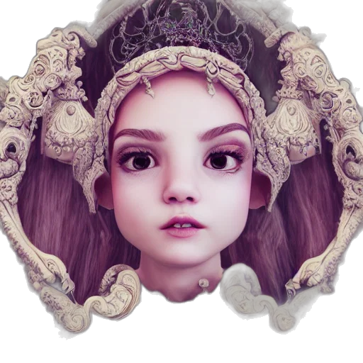 crown, face, mask, jewelry transparent PNG cut-out