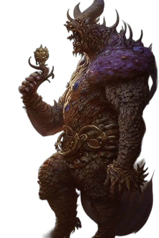creature, staff, dragon, animal transparent PNG cut-out