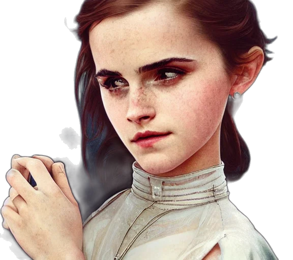 face, photorealistic, fantasy art, concept art transparent PNG cut-out