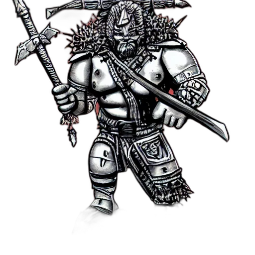 sword, staff, weapon, fantasy art transparent PNG cut-out