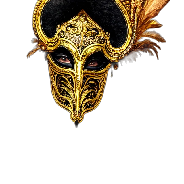 mask, crown, face, jewelry transparent PNG cut-out