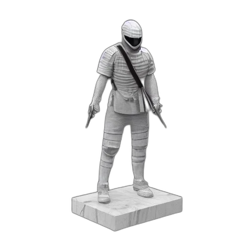 robot, staff, jacket, concept art transparent PNG cut-out