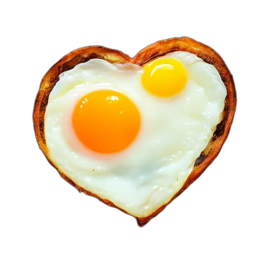 food, crown, photorealistic, 3d render transparent PNG cut-out