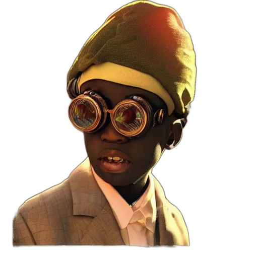 mask, staff, face, hat transparent PNG cut-out