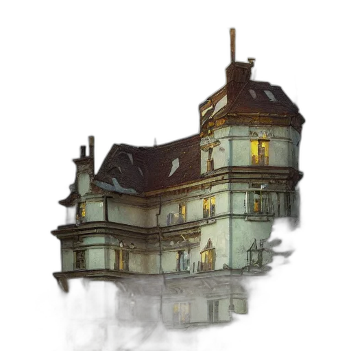 building, crown, concept art, watercolor transparent PNG cut-out