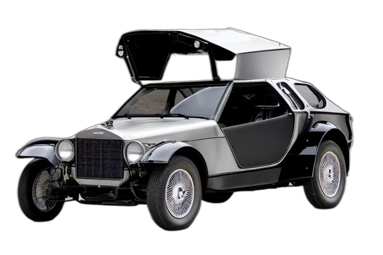 car, robot, concept art, 3d render transparent PNG cut-out