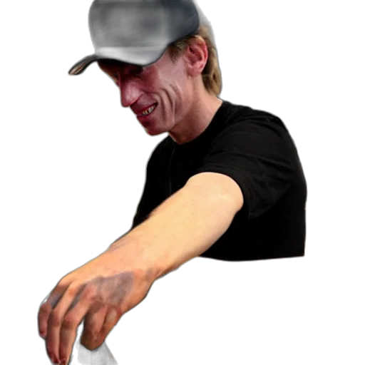 staff, hat, face, weapon transparent PNG cut-out