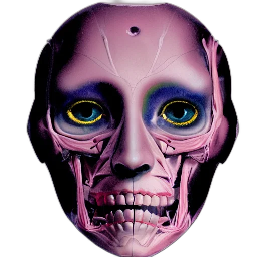 mask, face, robot, jewelry transparent PNG cut-out
