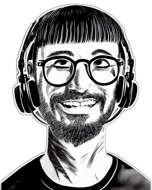 staff, face, cartoon, comic book art transparent PNG cut-out