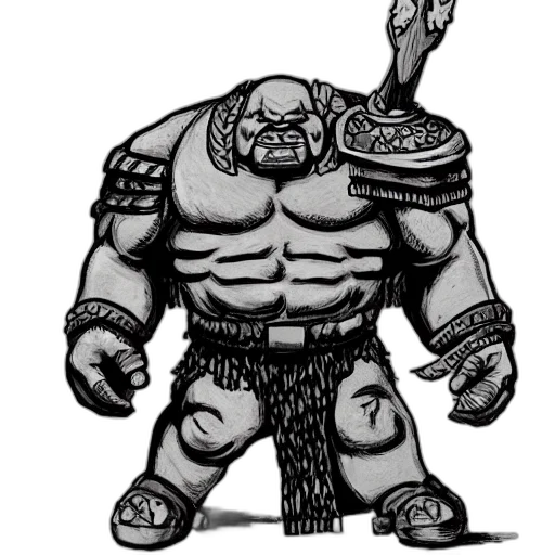 creature, staff, comic book art, concept art transparent PNG cut-out