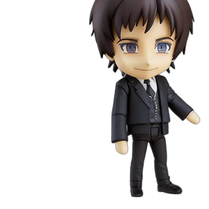 3d render, concept art, pacino, anime transparent PNG cut-out