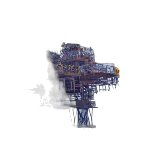 robot, building, staff, weapon transparent PNG cut-out