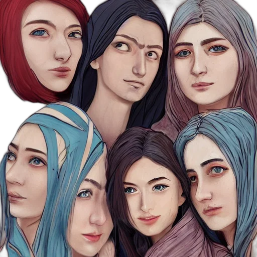 face, mask, fantasy art, concept art transparent PNG cut-out