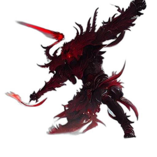 dragon, creature, weapon, staff transparent PNG cut-out