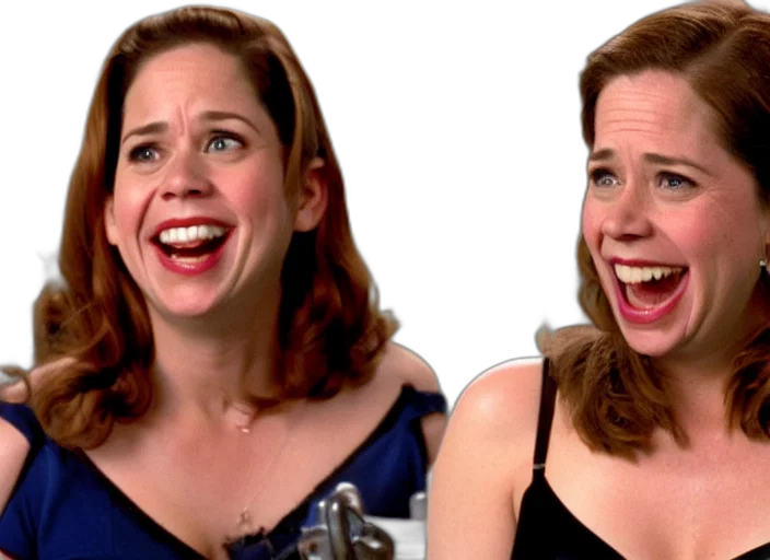 film, still, pam, beesly transparent PNG cut-out