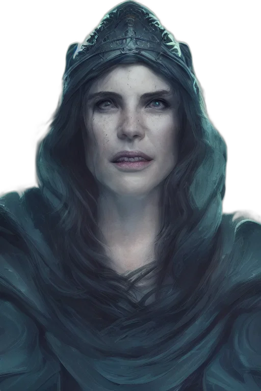 face, crown, fantasy art, concept art transparent PNG cut-out