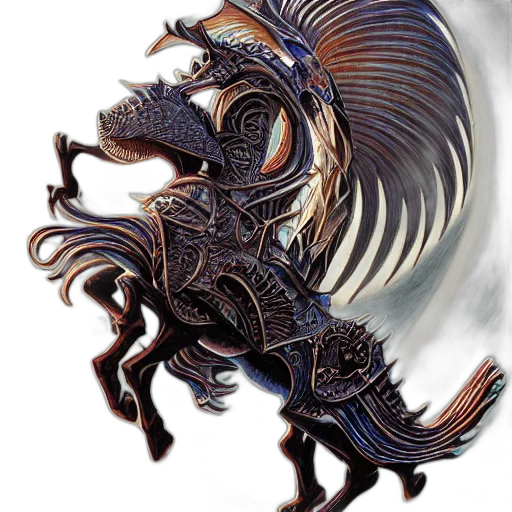 dragon, staff, creature, animal transparent PNG cut-out