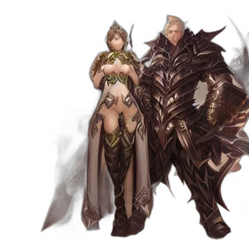 concept art, fantasy art, 3d render, pixel art transparent PNG cut-out
