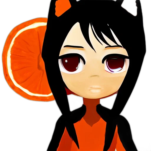 staff, anime, cartoon, pixel art transparent PNG cut-out