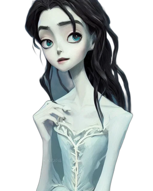 dress, jewelry, face, staff transparent PNG cut-out