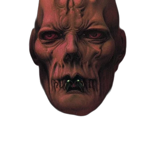 mask, face, creature, staff transparent PNG cut-out