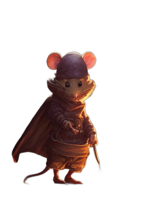 hat, animal, staff, jacket transparent PNG cut-out