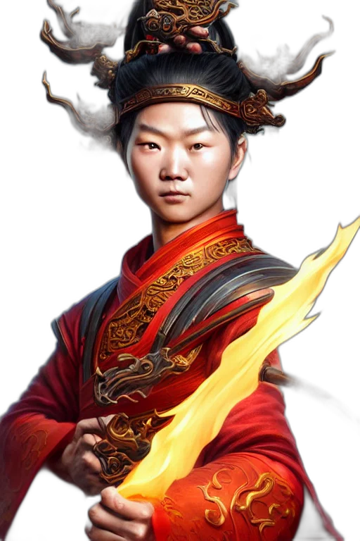 staff, dragon, sword, face transparent PNG cut-out
