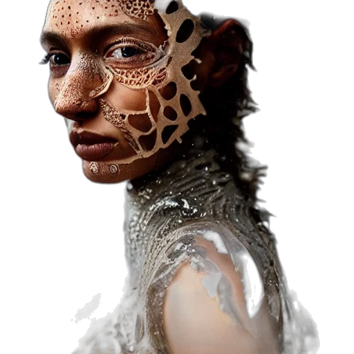 robot, mask, face, jewelry transparent PNG cut-out