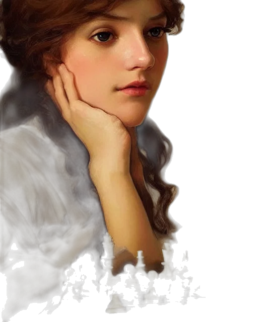 face, crown, jewelry, dress transparent PNG cut-out
