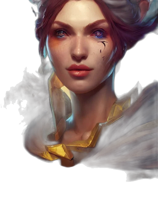 face, crown, staff, jewelry transparent PNG cut-out