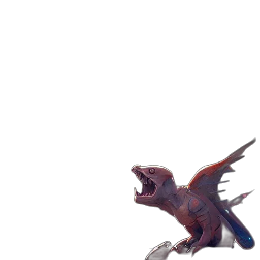 dragon, creature, animal, staff transparent PNG cut-out