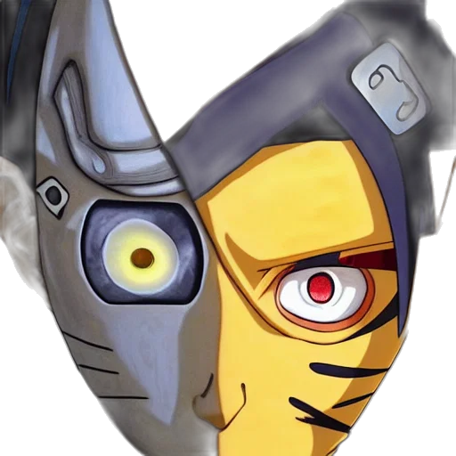 mask, robot, face, concept art transparent PNG cut-out