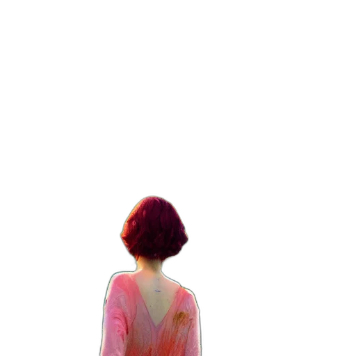 dress, creature, jacket, face transparent PNG cut-out