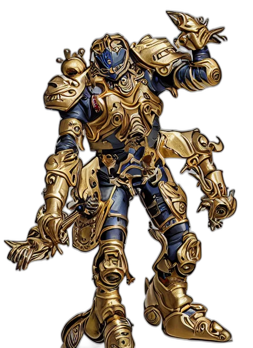 robot, dragon, weapon, staff transparent PNG cut-out